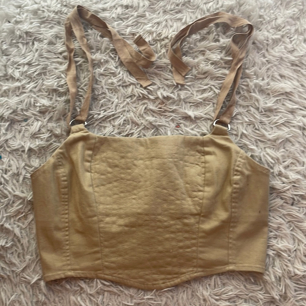 Tan bustier
